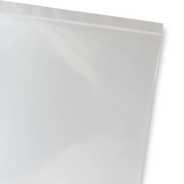 16x30 4 Mil Flat Poly Bags Bottom Seal Bottom Seal of 4 Mil 16 x 30 Poly Bags
