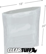 Clear 18 x 22 2 mil Poly Bags