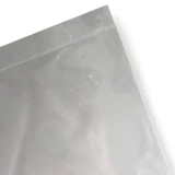 18 x 16 x 40 2 Mil Gusseted Poly Bag View of Seal at Bottom of Bag