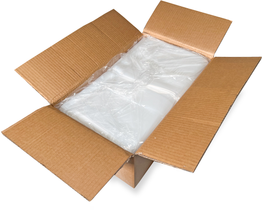 Case of 18 x 16 x 40 .002 Plastic Gusseted Bags