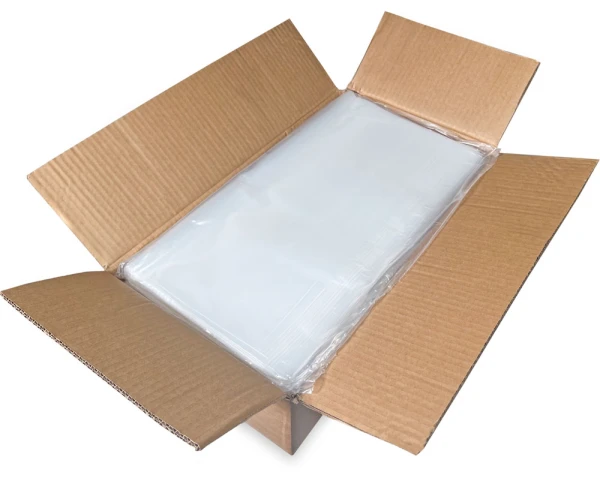 18x18 1.25 Mil Flat Poly Bags Case 1.25 Mil 18 x 18 Plastic Bags Case