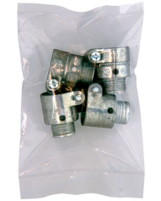 19 x 24 4 mil Poly Bags Clear 19 x 24 4 mil Poly Bags with Metal Hardware