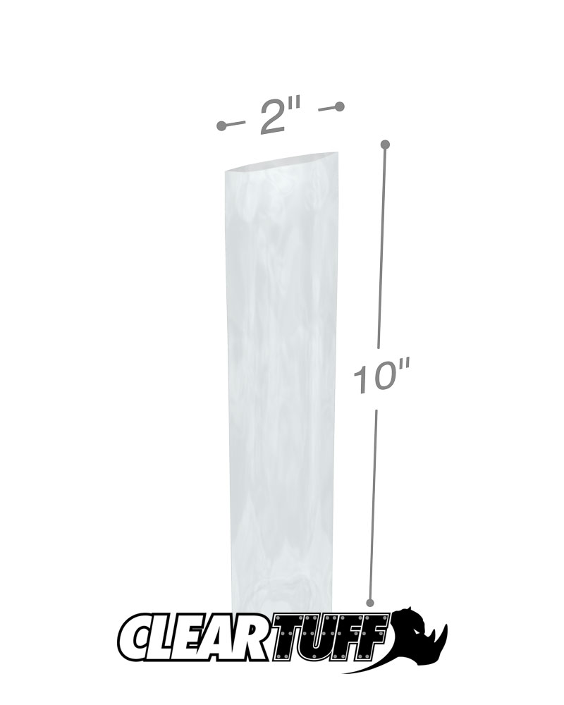 2 x 10 1.25 mil Poly Bags
