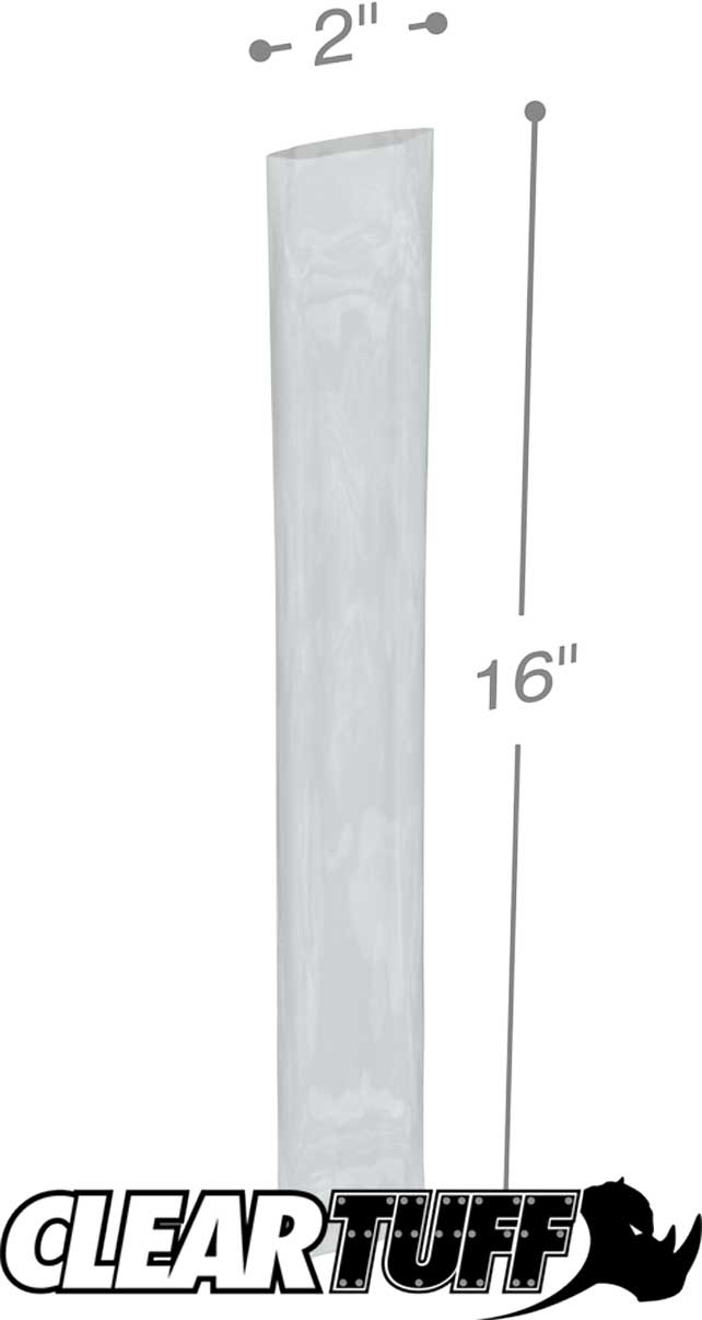 2 x 16 4 mil Poly Bags