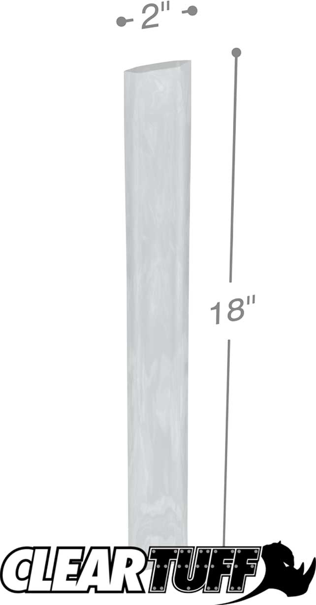 2 x 18 2 mil Poly Bags