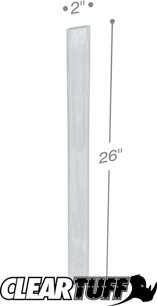 2 x 26 2 mil Poly Bags