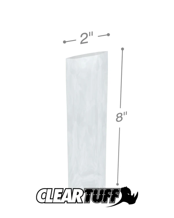2 x 8 3 mil Poly Bags