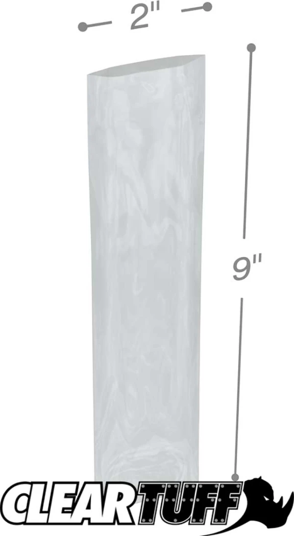 2 x 9 2 mil Poly Bags 2 x 9 2 mil Poly Bags