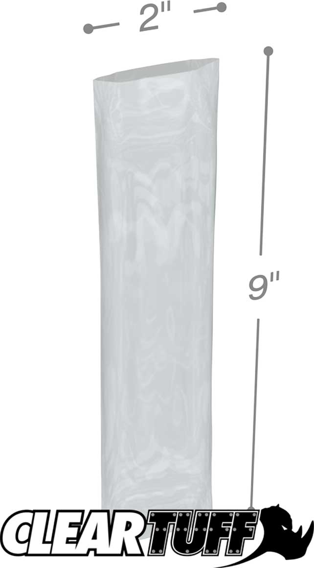 2 x 9 4 mil Poly Bags
