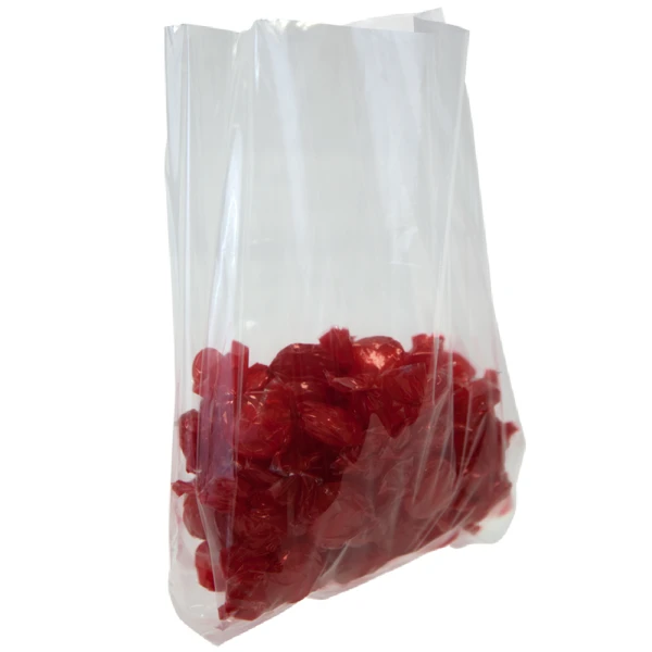 2.5x0.75x6.5 1.5 mil Gusseted Polypropylene Bags 2.5x0.75x6.5 1.5 mil Gusseted Polypropylene Bags