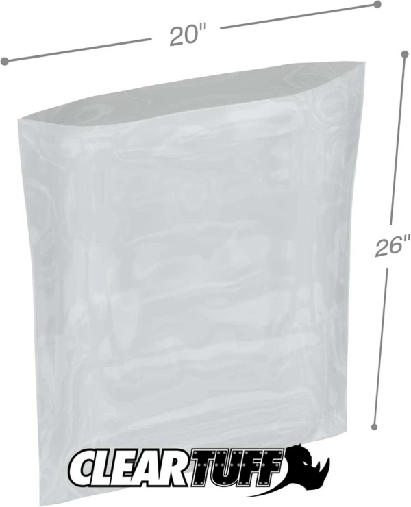 20 x 26 3 mil Poly Bags 20 x 26 3 mil Poly Bags