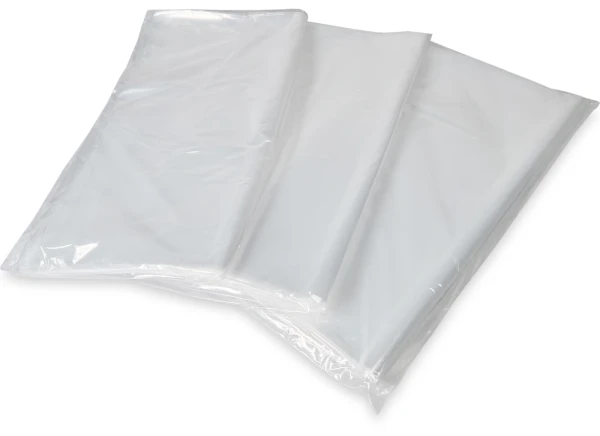 20 x 20 1.25 Mil Flat Poly Bags Inner Packs Inner Packs of 1.25 Mil 20 x 20 Plastic Bags