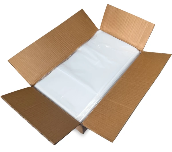 20 x 20 2 Mil Flat Poly Bags Case Case of 2 Mil 20 x 20 Poly Bags