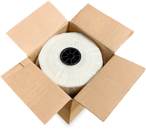21 x 30 4 Mil Bags on Roll in Cardboard Box 4 Mil 21x30 Poly Bags on Roll in Cardboard Box