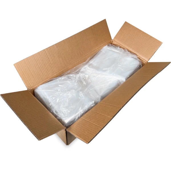 24 x 12 x 36 1.5 Mil Gusseted Poly Bags Case Case of 24 x 12 x 36 .0015 Plastic Gusseted Bags