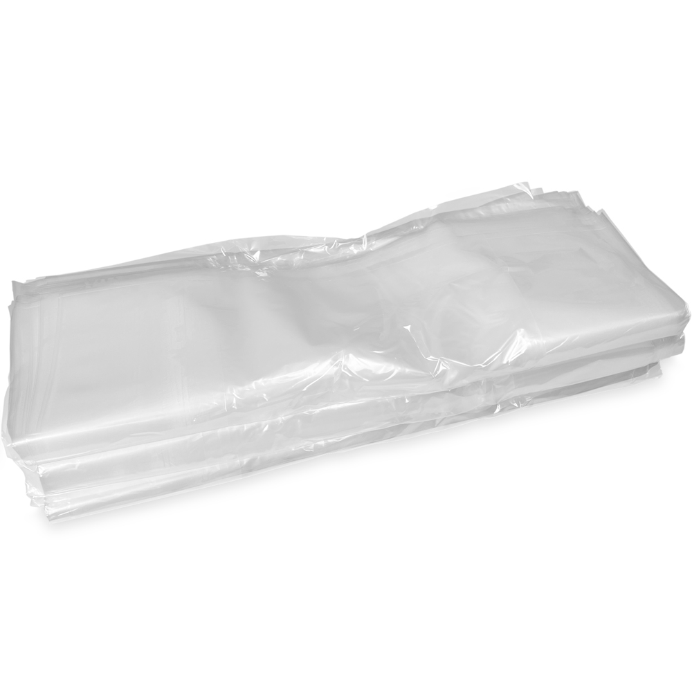 Interleaved of 24 x 12 x 36 2 Mil Gusseted Poly Bags