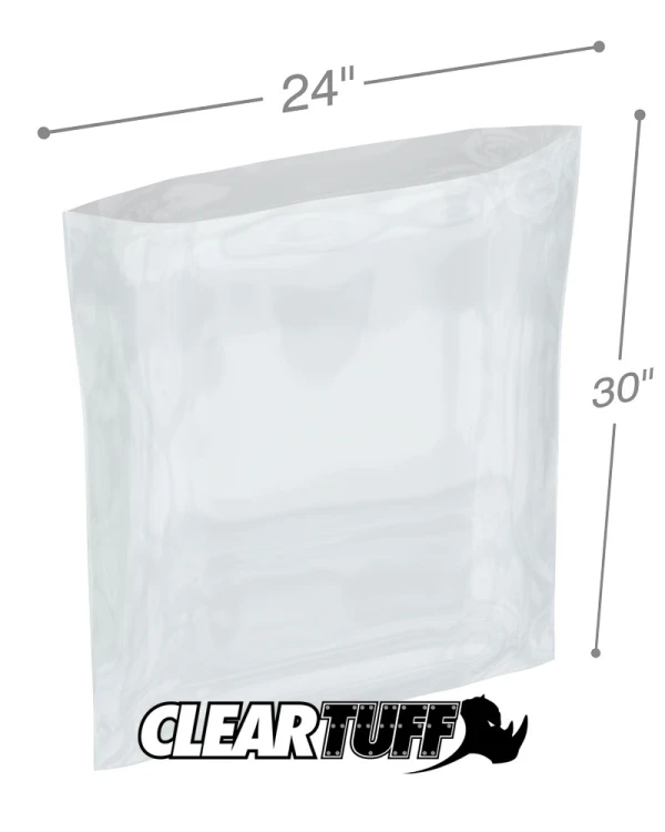 3 Mil 24 x 30 Poly Bags