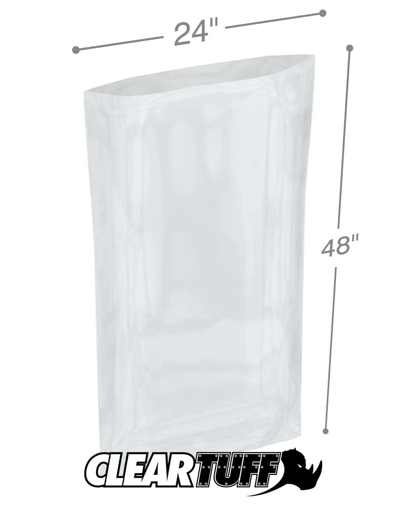 24 x 48 1.5 mil Poly Bags