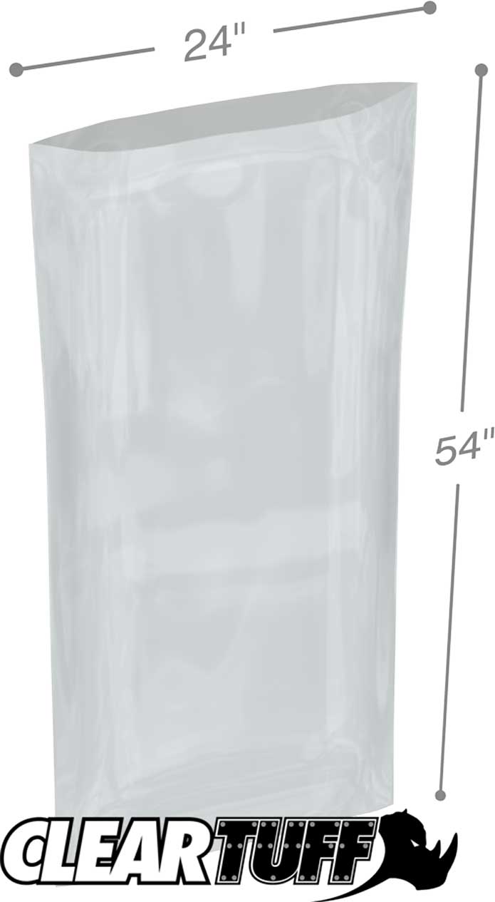 24 x 54 2 mil Poly Bags