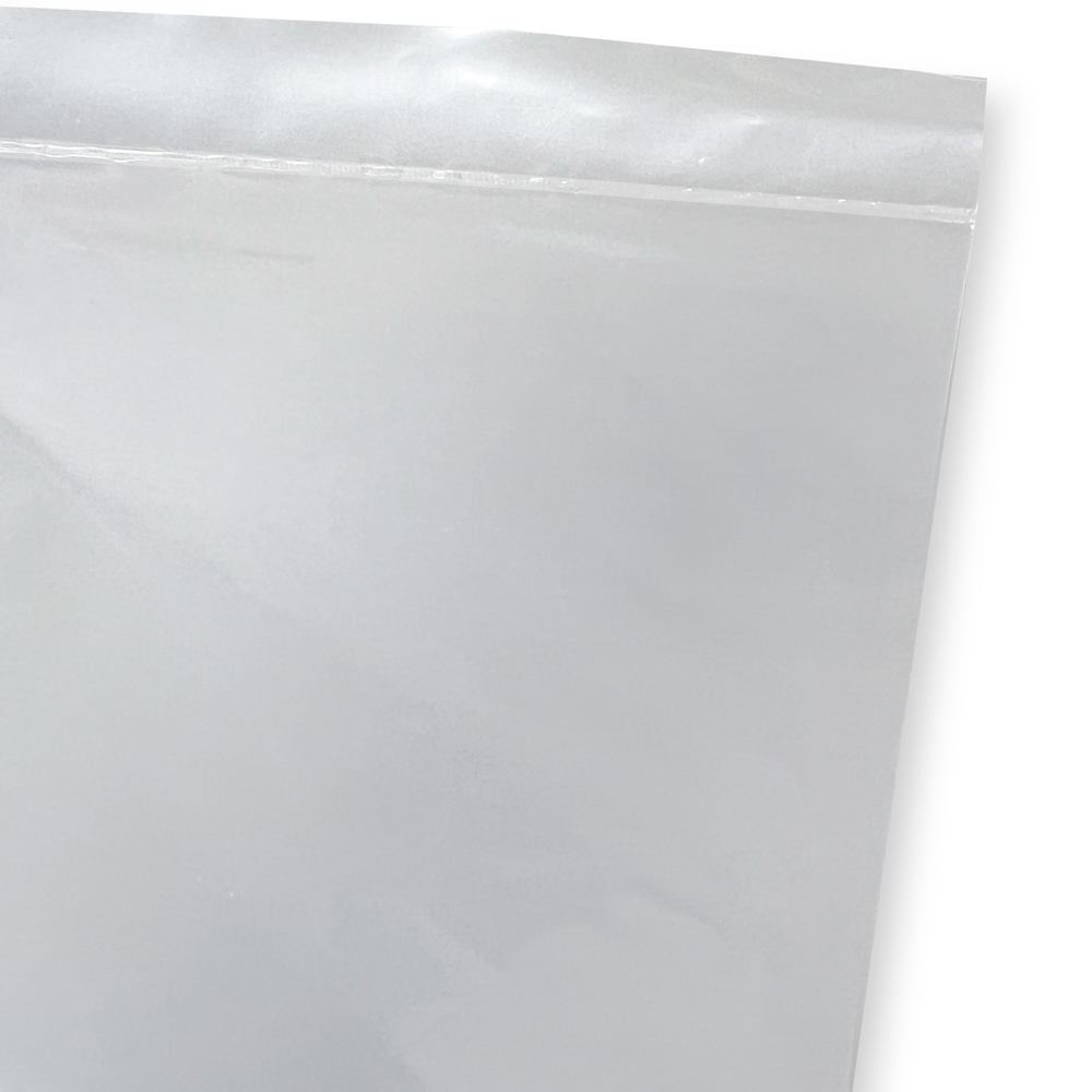 2 Mil 24 x 48 Poly Bags Bottom Seal