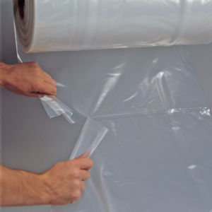 25 x 54 3mil Flat Poly and Plastic Bags on Roll
