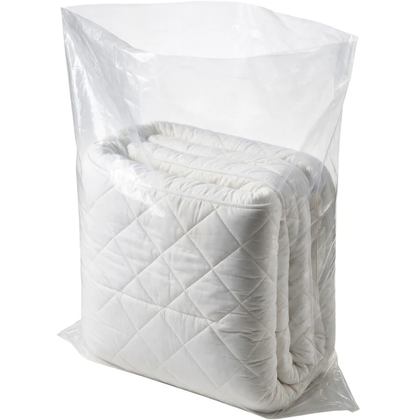 26 x 30 3 Mil Flat Poly Bags 3 Mil 26 x 30 Poly Bags with Thick Mattress Topper