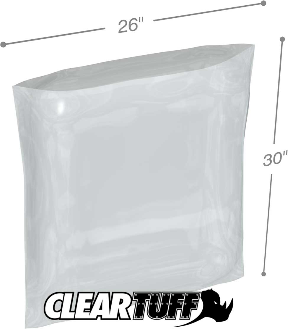 26 x 30 1 mil Poly Bags