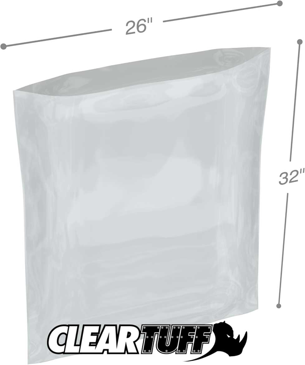 26 x 32 2 mil Poly Bags