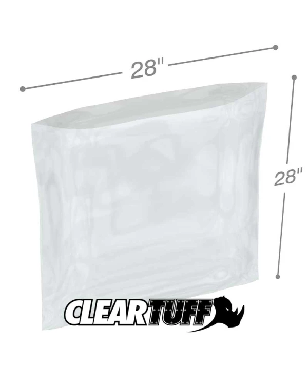 28 x 28 1.5 mil Poly Bags