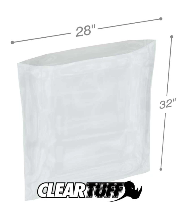 28 x 32 1.5 mil Poly Bags