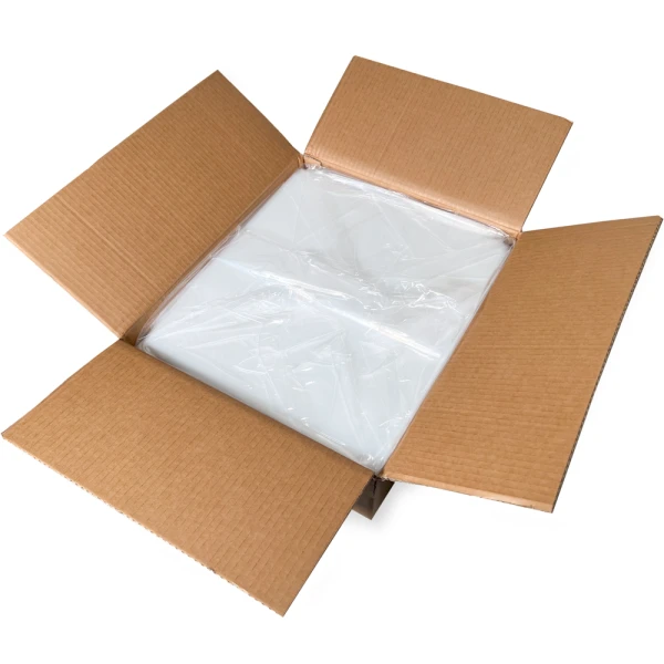 28 x 32 2 Mil Flat Poly Bags Case Case of 2 Mil 28 x 32 Poly Bags