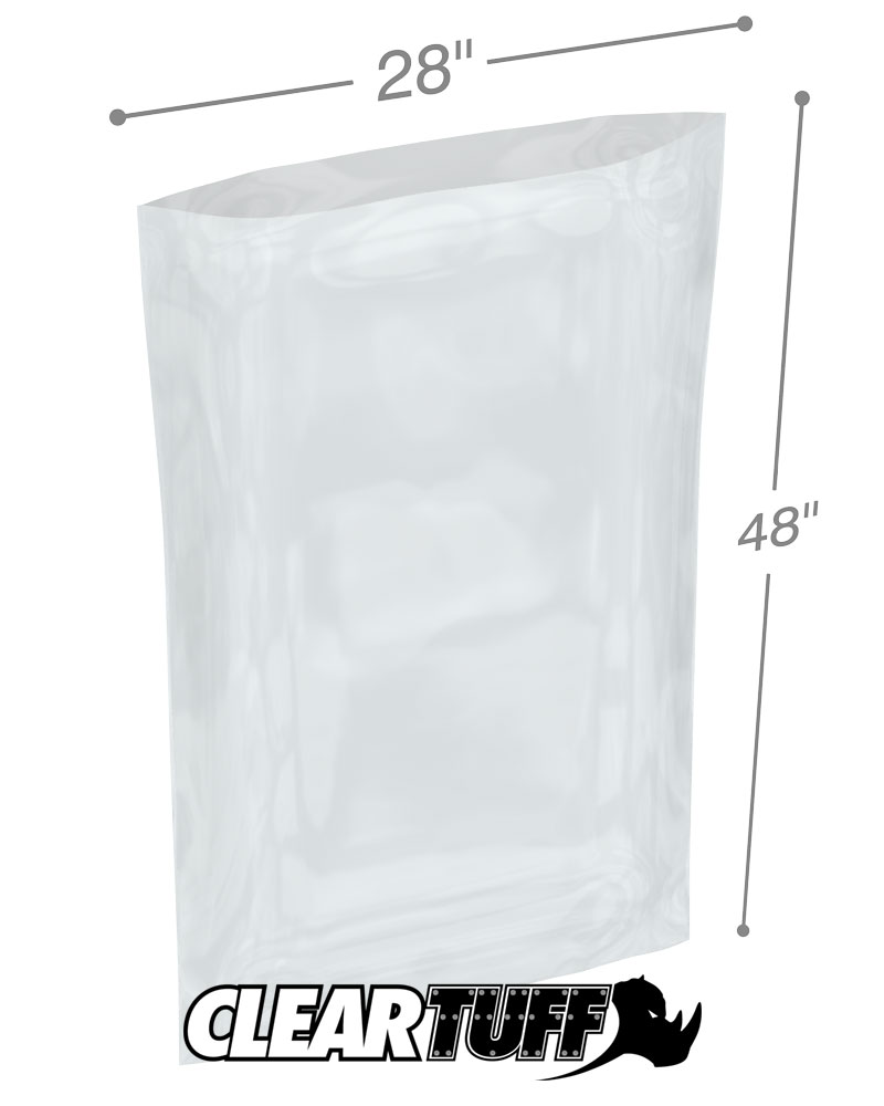 28 x 48 4 mil Poly Bags