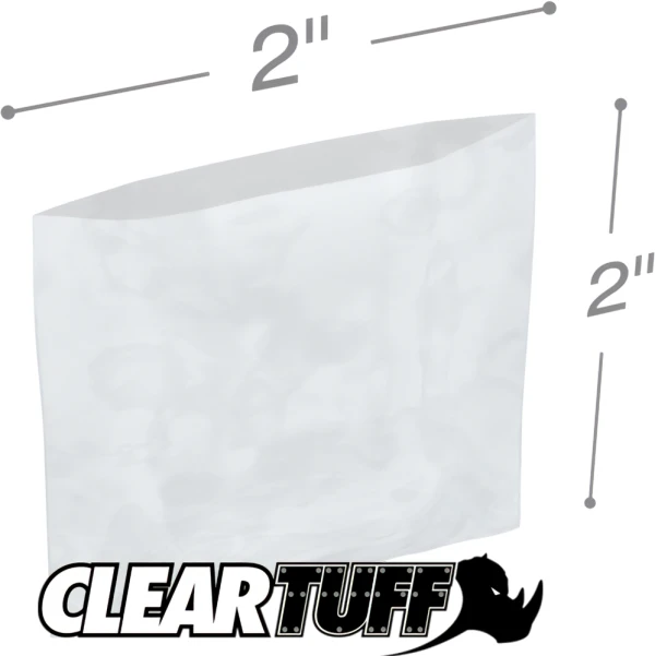 2 Mil 2 x 2 Poly Bags