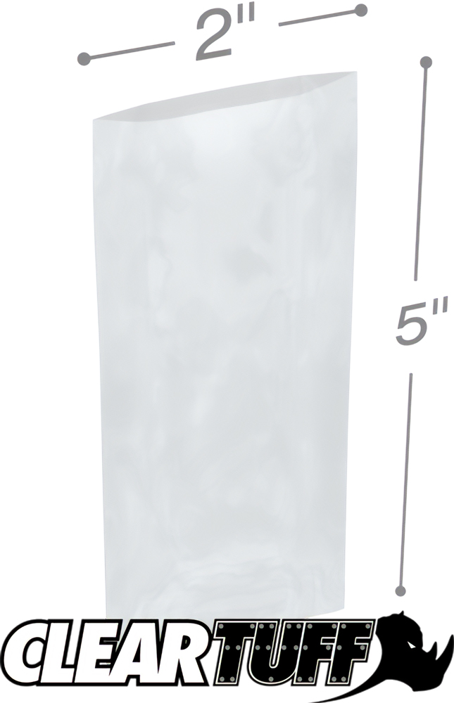 2 x 5 2 mil Poly Bags