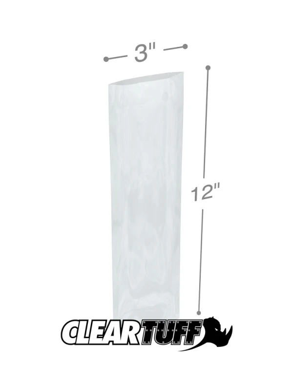 3 x 12 4 mil Poly Bags