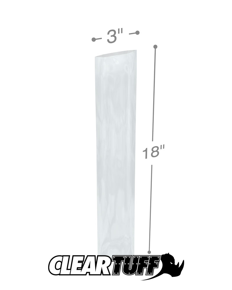 3 x 18 4 mil Poly Bags