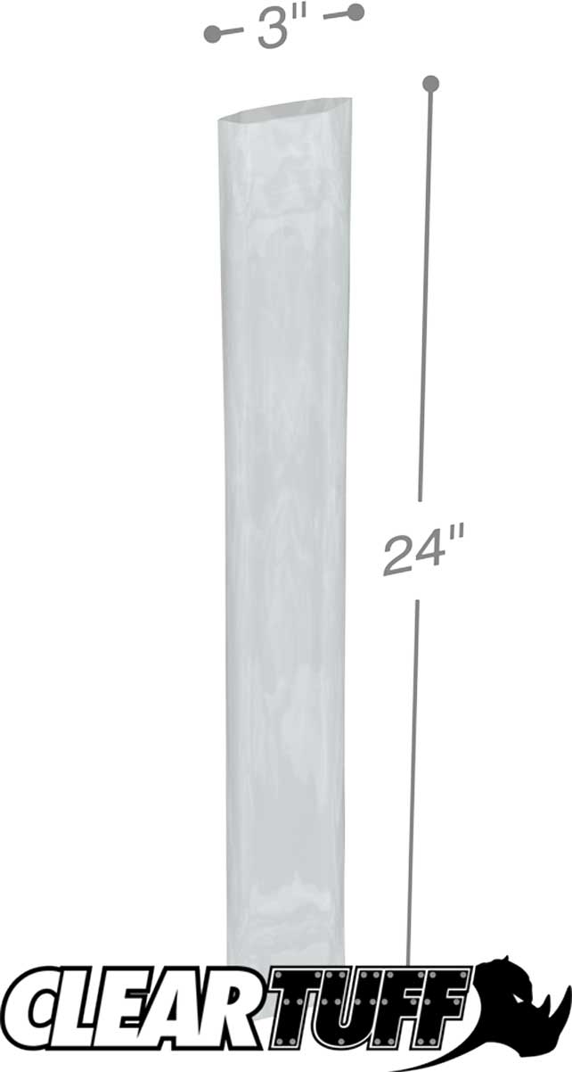 3 x 24 3 mil Poly Bags