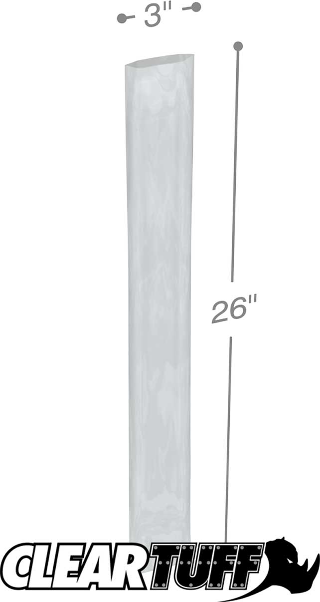 3 x 26 3 mil Poly Bags