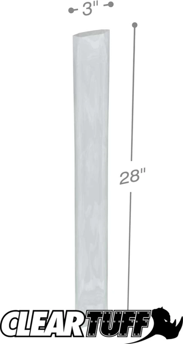 3 x 28 3 mil Poly Bags 3 x 28 3 mil Poly Bags