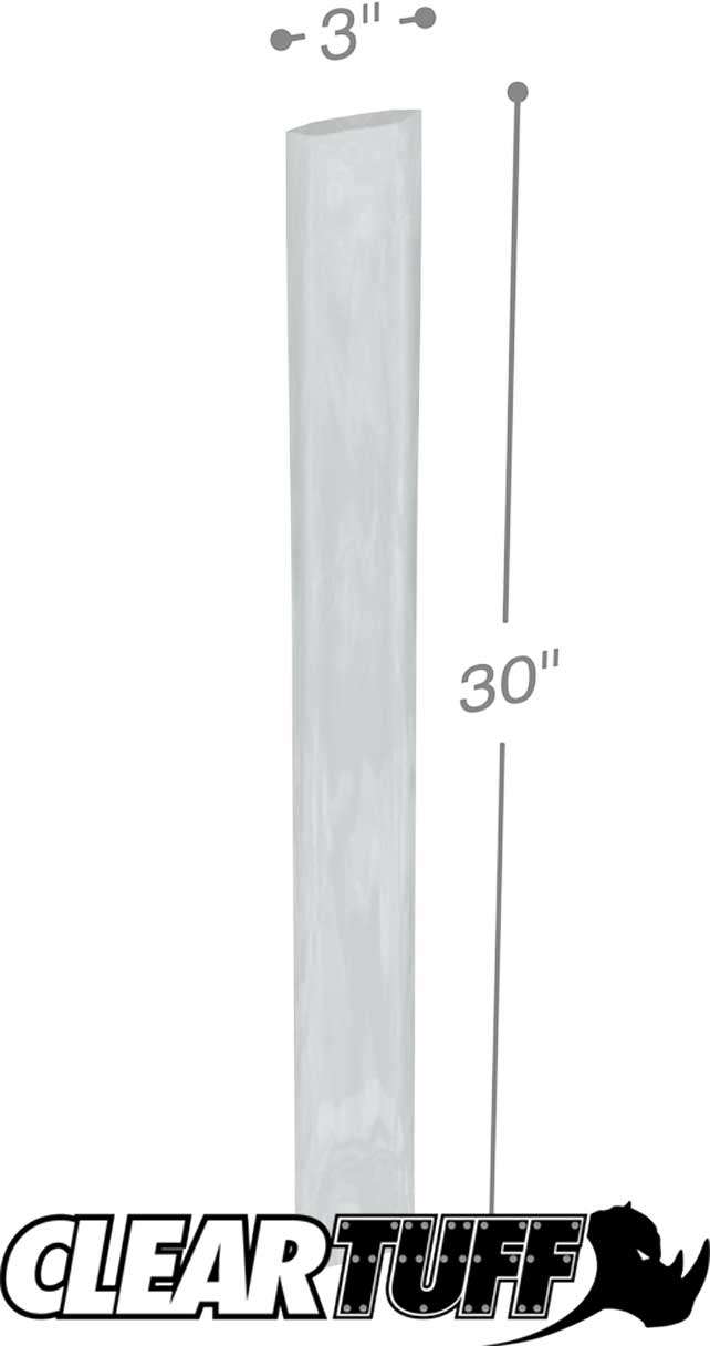 3 x 30 2 mil Poly Bags