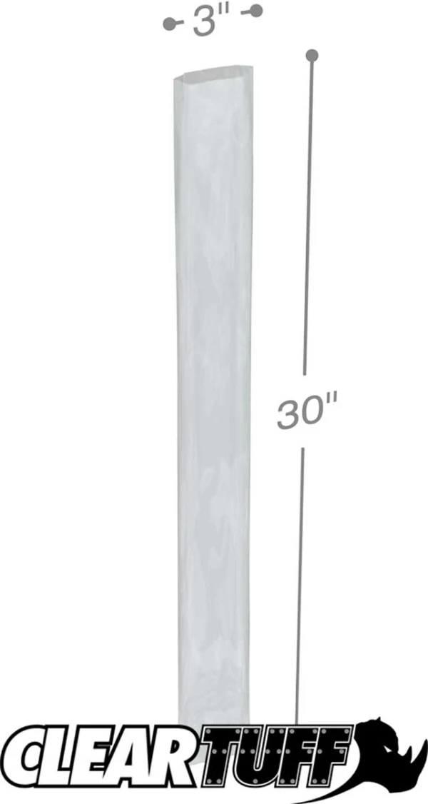3 x 30 3 mil Poly Bags 3 x 30 3 mil Poly Bags
