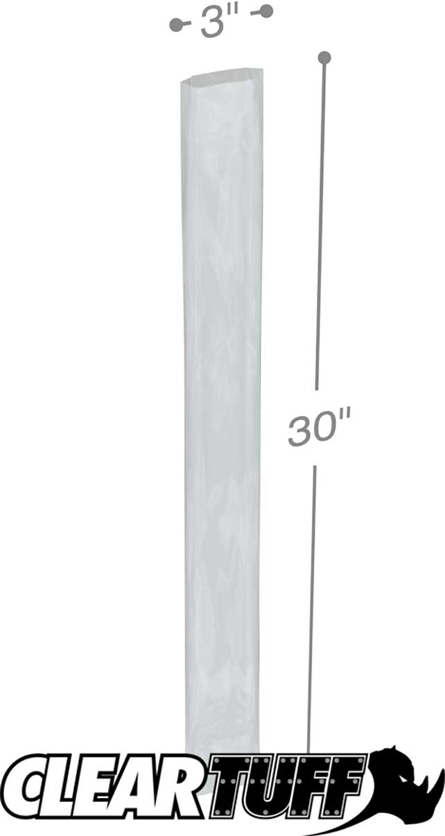 3 x 30 3 mil Poly Bags