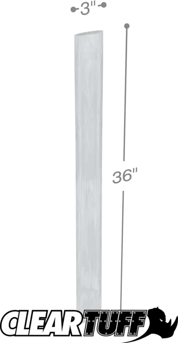3 x 36 2 mil Poly Bags 3 x 36 2 mil Poly Bags