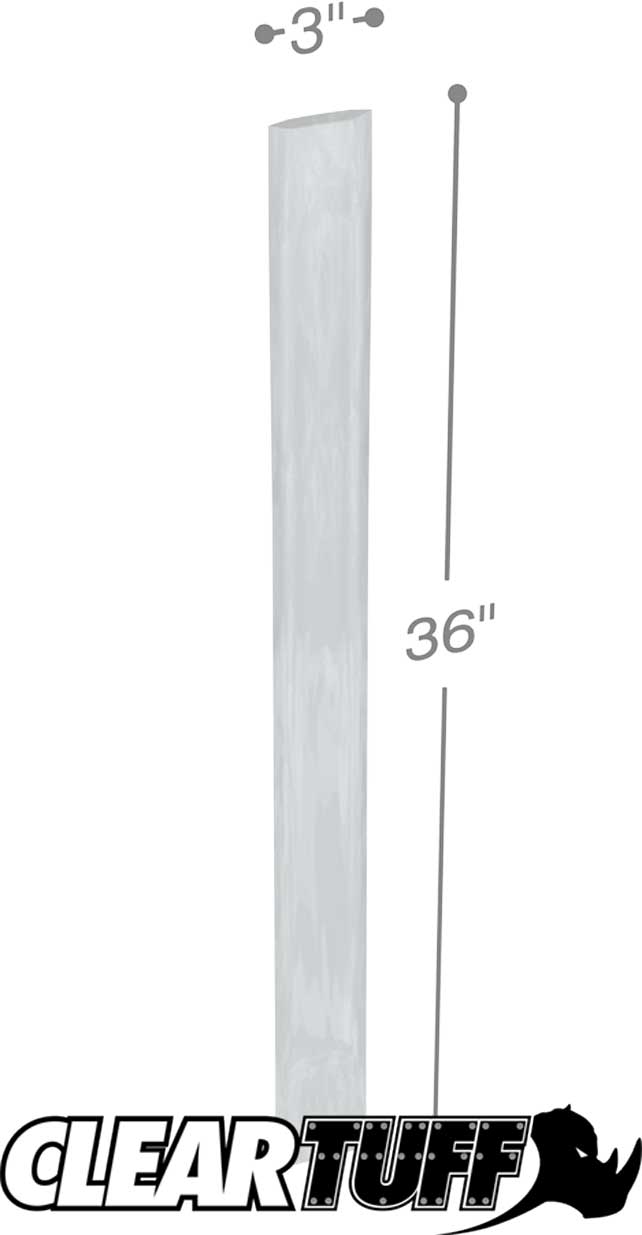 3 x 36 2 mil Poly Bags