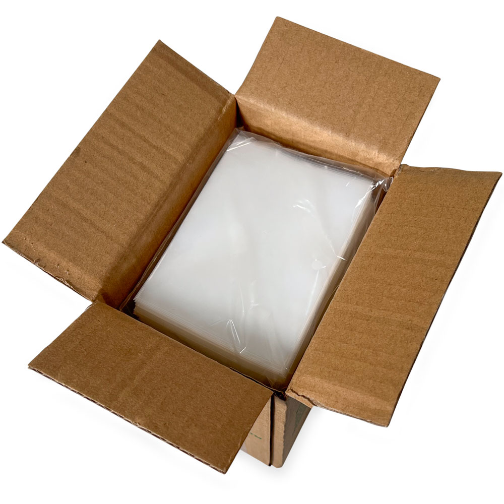 Case of 3 x 4 3 Mil Flat Poly Bags