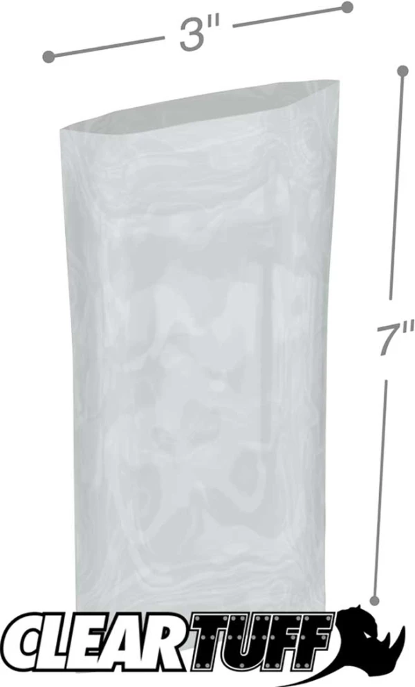 3 x 7 3 mil Poly Bags 3 x 7 3 mil Poly Bags