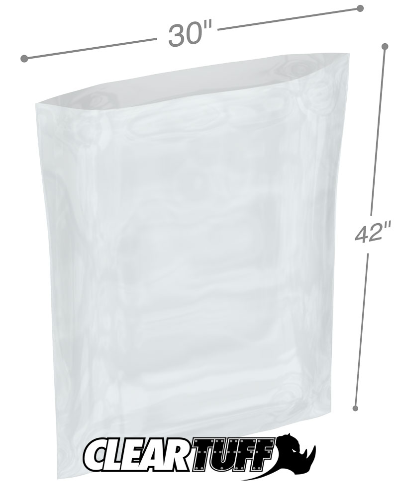 30 x 42 2 mil Poly Bags