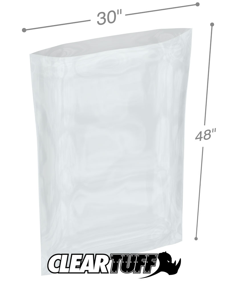 30 x 48 2 mil Poly Bags
