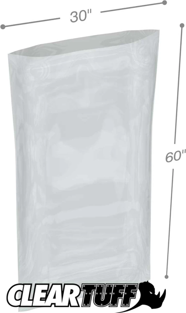 30 x 60 3 mil Poly Bags 30 x 60 3 mil Poly Bags