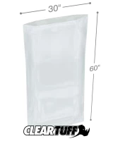 Clear 30 x 60 6 mil Poly Bags